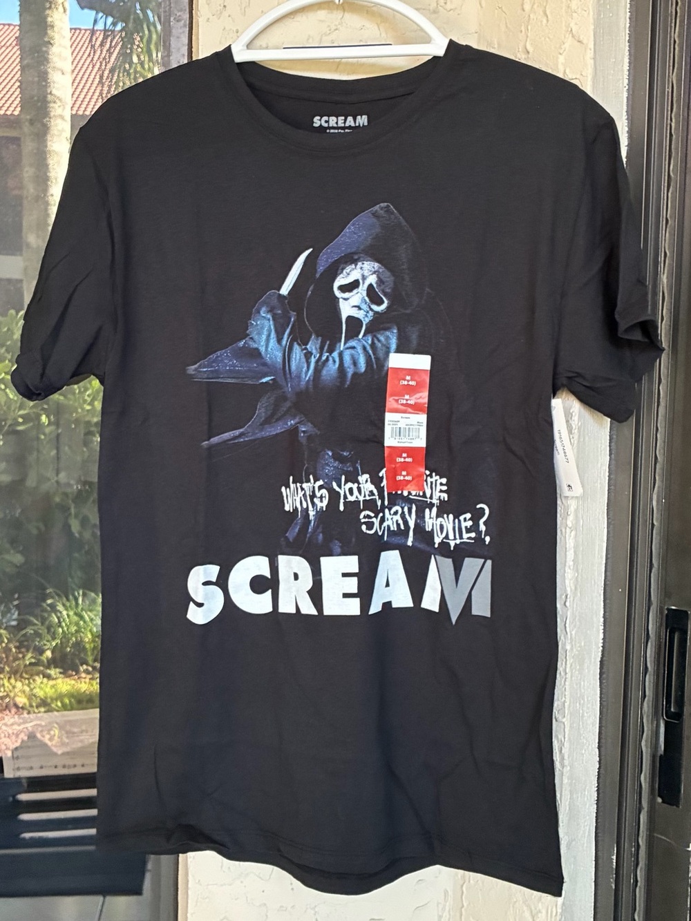 Scream Graphic Tee - Black